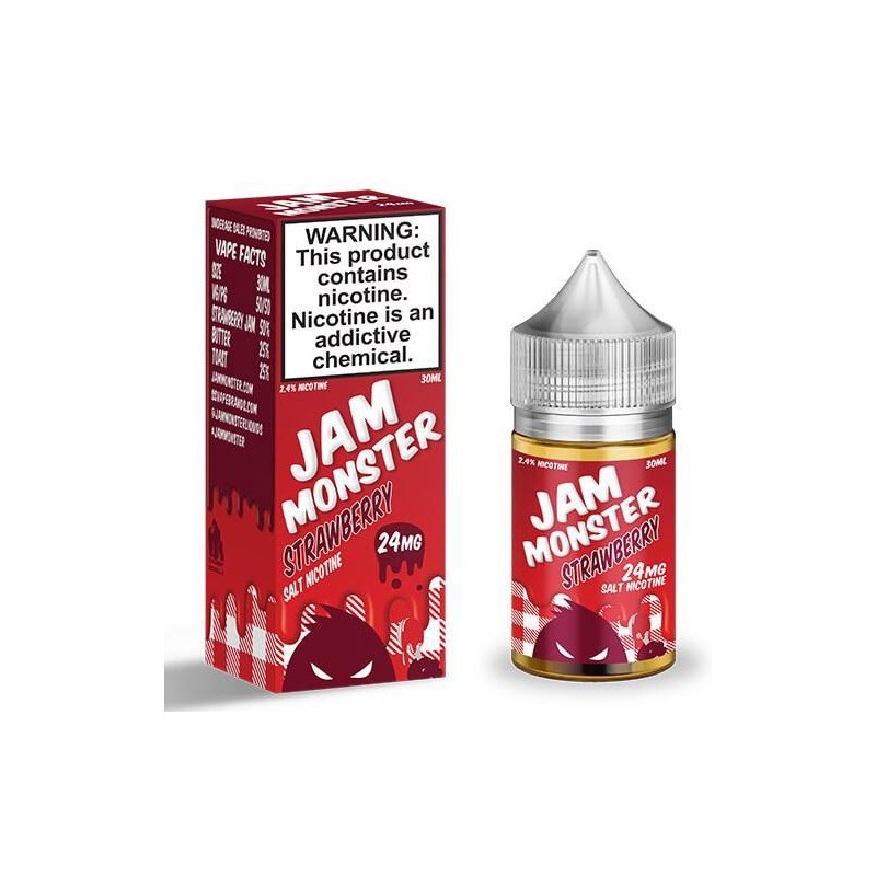 Jam Monster Strawberry Salt Likit 30ml
