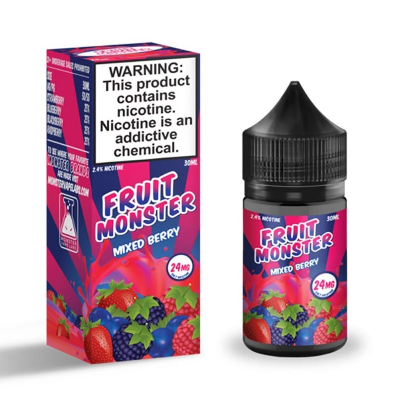 Jam Monster Fruit Monster Mixed Berry Salt