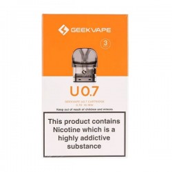 Geekvape U0.7 Kartuş 3'lü Paket Orijinal Ambalajda