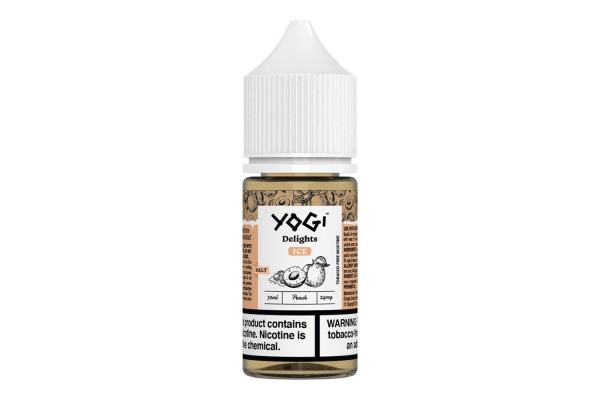 Yogi Delights Peach Ice Salt Likit