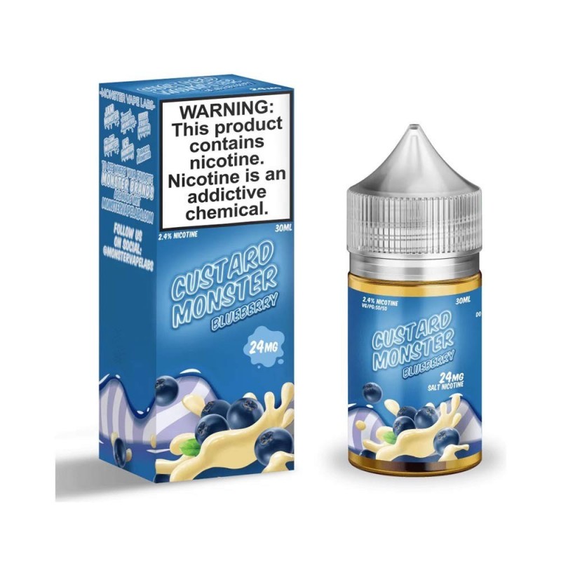 Custard Monster Blueberry Salt Likit