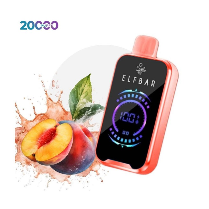 Elfbar Raya D2 Peach ICE 20000 Puff