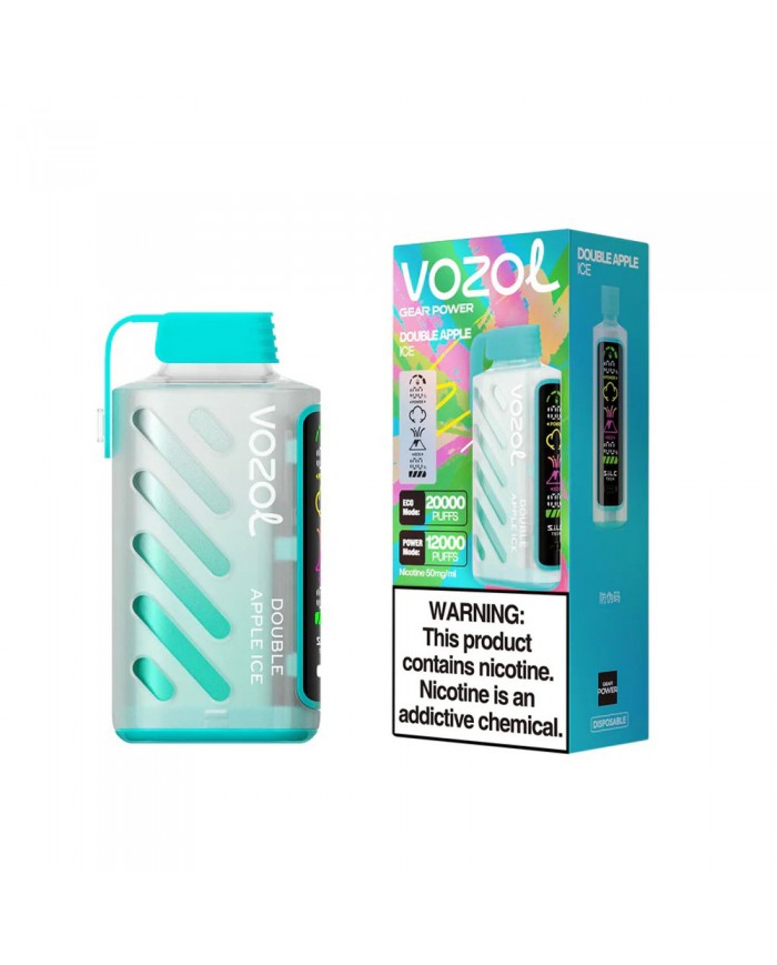 Vozol Gear Power 20000 Double Apple ICE