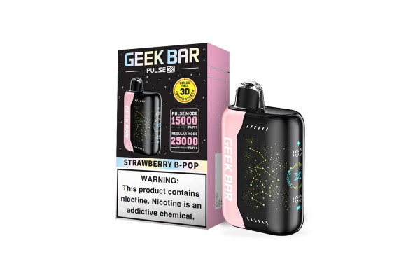 Geek Bar Pulse X Strawberry B-Pop