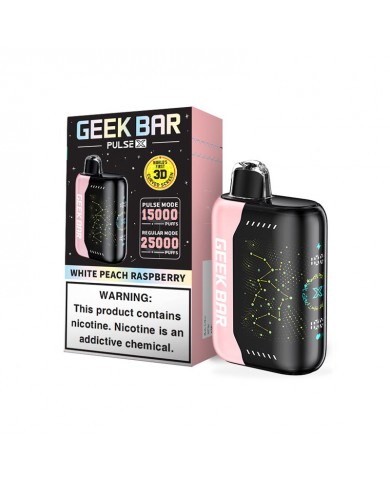 Geek Bar Pulse X White Peach Raspberry