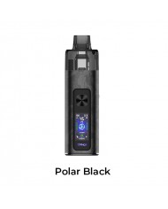Uwell Typhos Pod Kit Polar Black, ayarlanabilir watt ekranlı elektronik sigara