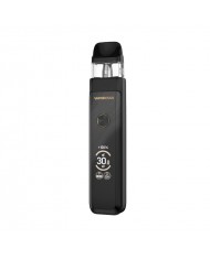 Vaporesso Xros Pro Pod 30W siyah elektronik sigara, dijital ekranlı.