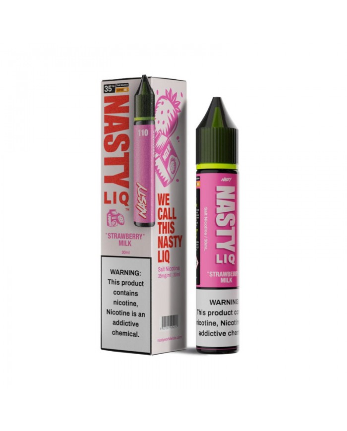 Nasty LIQ Strawberry Milk Salt Likit