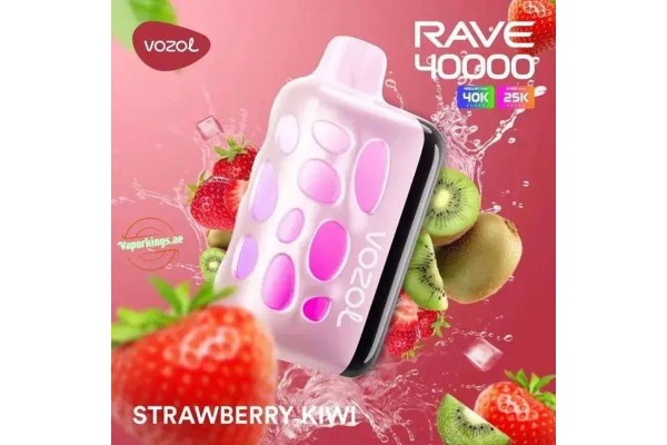 Vozol Rave 40000 Strawberry Kiwi