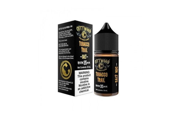 Cuttwood Tobacco Trail Salt Likit 30ml