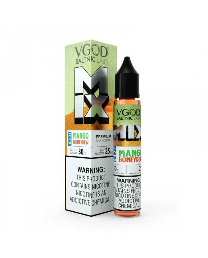 VGOD Saltnic Labs Iced Mango Honeydew Salt Nic 25mg 30ml E-Likit