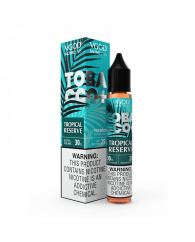 VGOD Tobacco Plus Tropical Reserve Salt Likit 30ml Nikotinli Premium Salt Likit