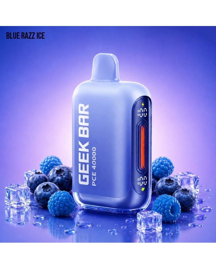 Geek Bar PCE 40000 Blue Razz Ice